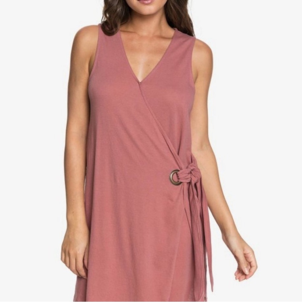 Roxy Rhythm of Luck Wrap Mini Dress S